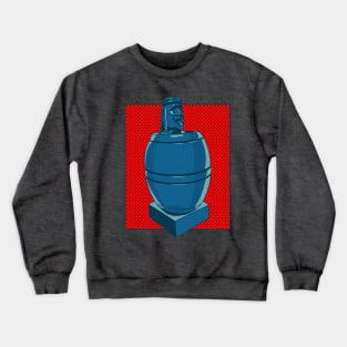 Comic-Style Barrel Man: Filipino Iconic Art Crewneck Sweatshirt